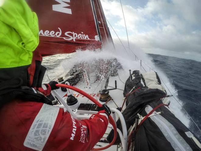 Onboard MAPFRE - Sending it through the Southern Ocean - Volvo Ocean Race 2015 © Francisco Vignale/Mapfre/Volvo Ocean Race